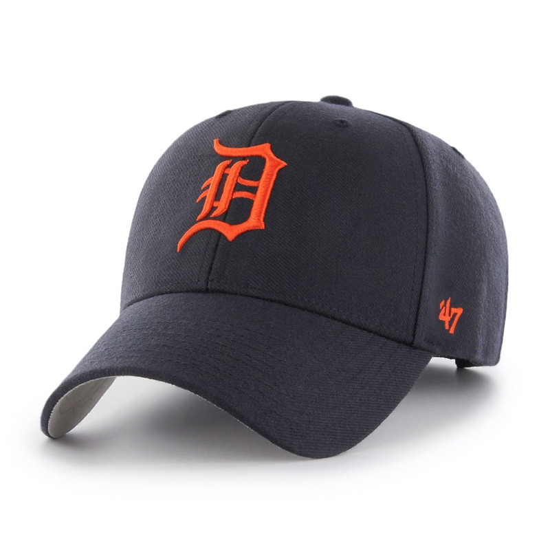 Detroit Tigers MLB 47 Brand Men’s Navy MVP Adjustable Hat