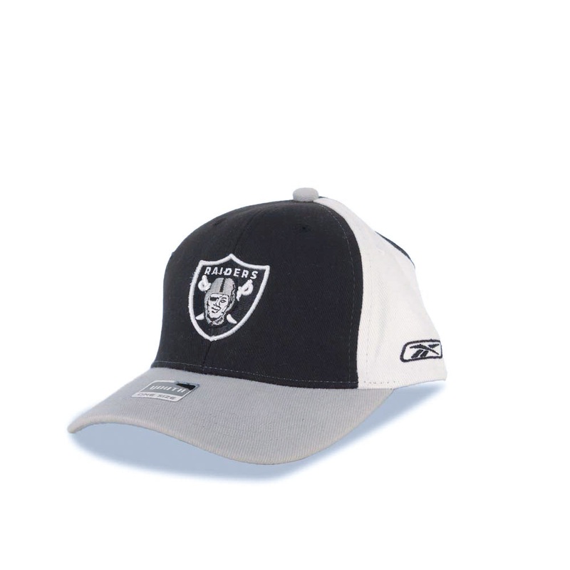 (Infant/Toddler/Youth) Oakland Raiders New Era Adjustable Velcro Kid Cap Hat Black/White Crown Gray Visor Team Color Logo