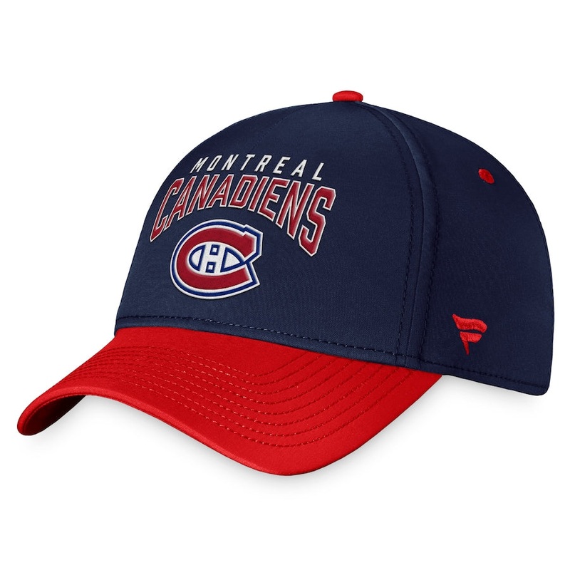 Montreal Canadiens NHL Fanatics Branded Men’s Navy Fundamental Stretch Fit Hat