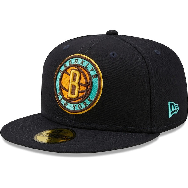 New Era Brooklyn Nets Navy/Mint 59FIFTY Fitted Hat