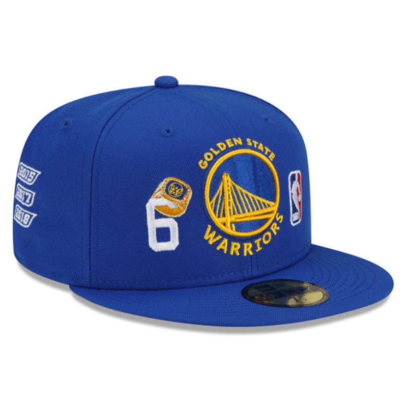 New Era Golden State Warriors Count The Rings 59FIFTY Fitted Hat