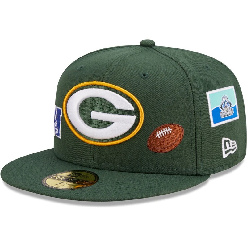 New Era Green Bay Packers Green Team Local 59FIFTY Fitted Hat