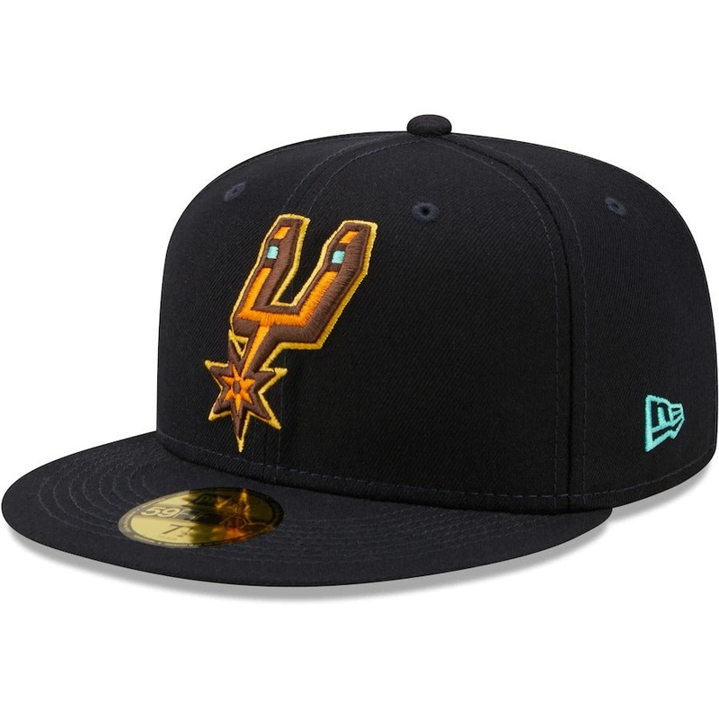 New Era San Antonio Spurs Navy/Mint 59FIFTY Fitted Hat