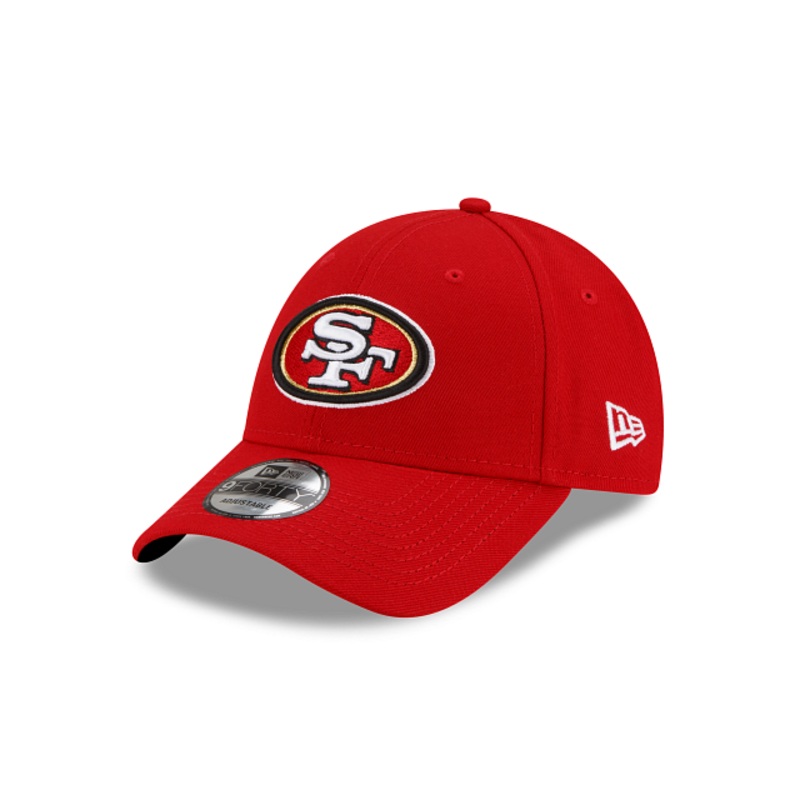 San Francisco 49ers NFL New Era Men’s Red 9Forty The League Adjustable Hat