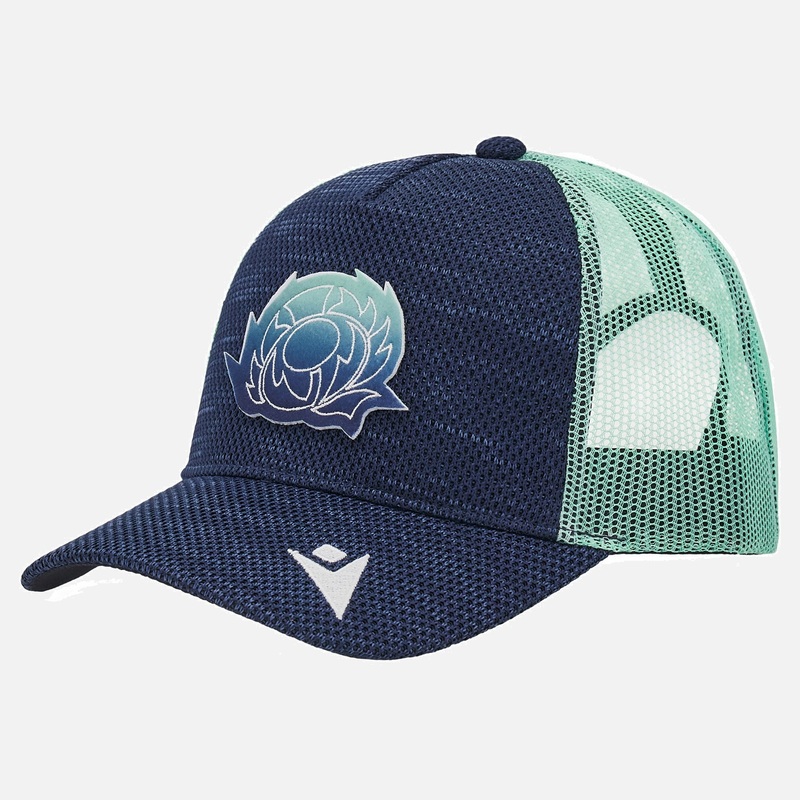 Scotland Rugby World Rugby Macron Men’s Navy Adjustable Hat
