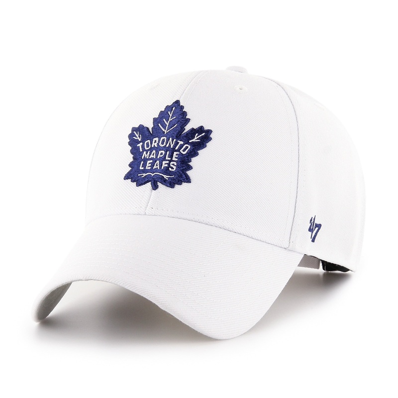 Toronto Maple Leafs NHL 47 Brand Men’s White MVP Adjustable Hat