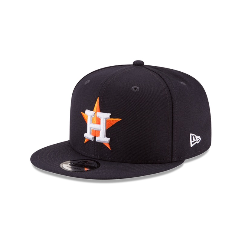 Houston Astros MLB New Era Men’s 9Fifty Dark Blue Basic Snapback