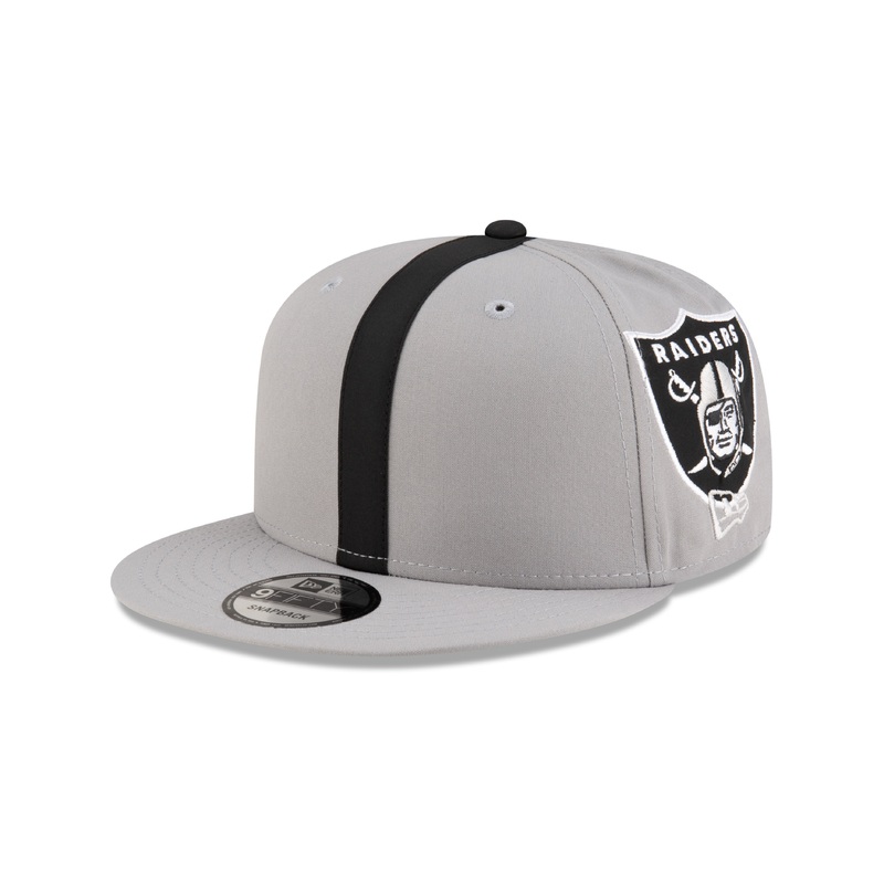 Las Vegas Raiders NFL New Era Men’s Grey 9Fifty Helmet Pack Snapback