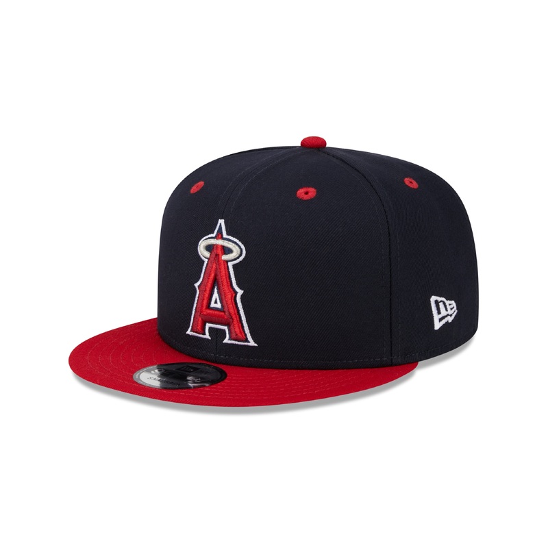 Los Angeles Angels MLB New Era Men’s Navy/Red 9Fifty 2024 Batting Practice Snapback