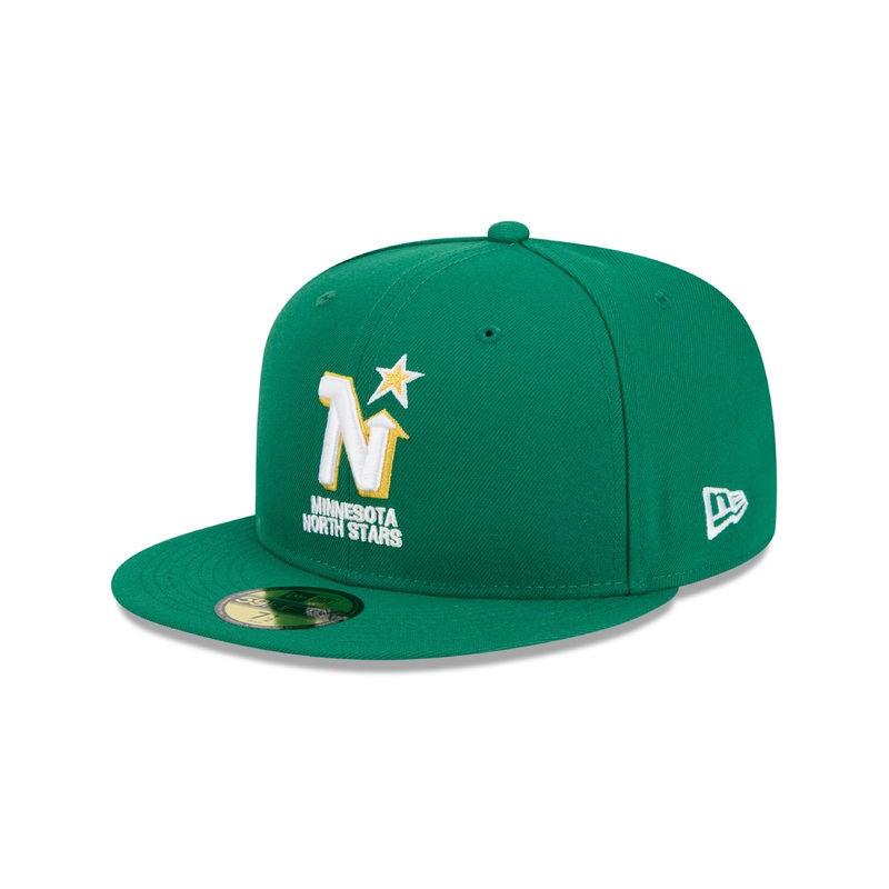 Minnesota North Stars NHL New Era Men’s Green 59Fifty Core Fitted Hat