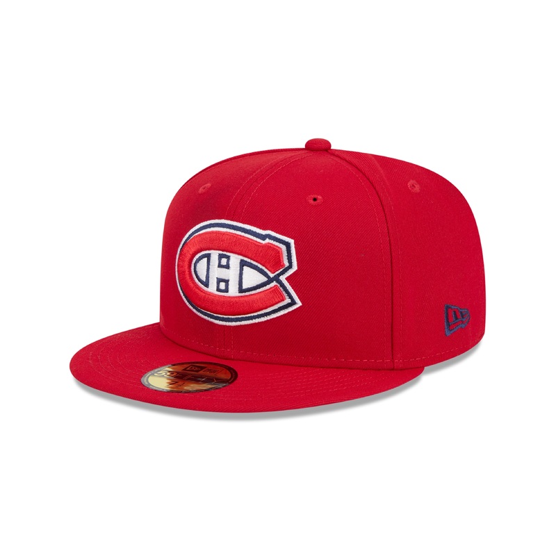 Montreal Canadiens NHL New Era Men’s Red 59Fifty Core Fitted Hat