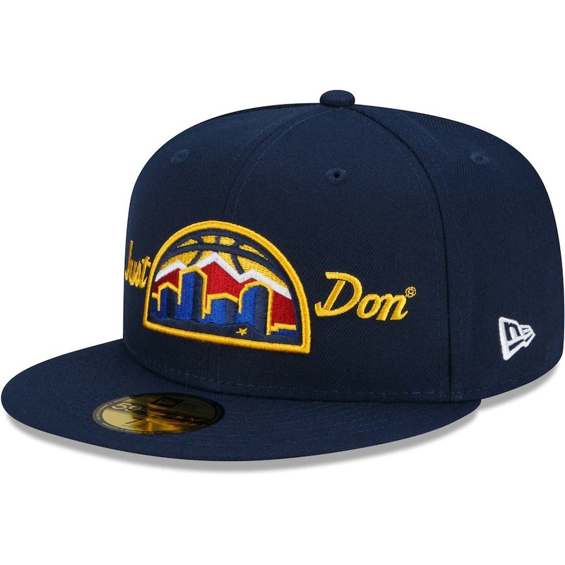 New Era x Just Don Denver Nuggets Navy 59FIFTY Fitted Hat
