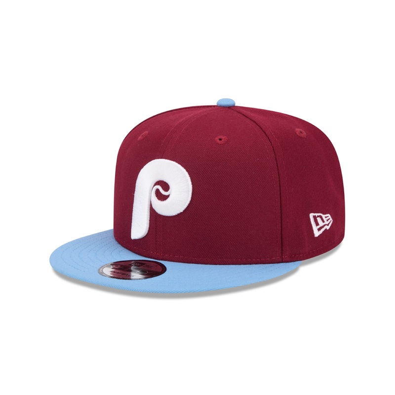 Philadelphia Phillies MLB New Era Men’s Red/Light Blue 9Fifty Evergreen Snapback