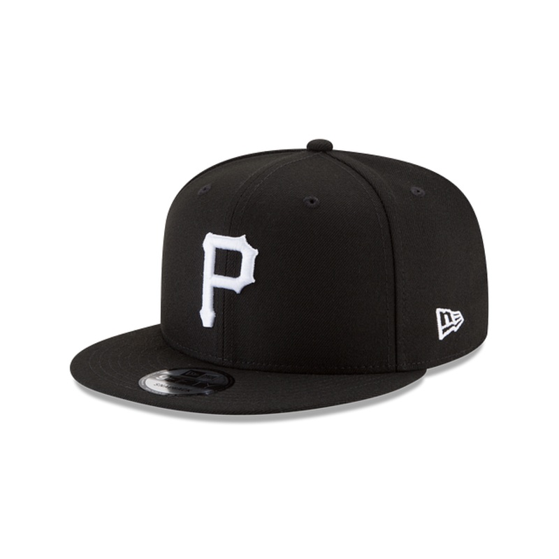 Pittsburgh Pirates MLB New Era Men’s 9Fifty Black White Snapback