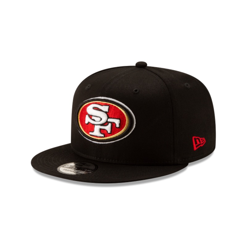 San Francisco 49ers NFL New Era Men’s Black 9Fifty Basic Snapback