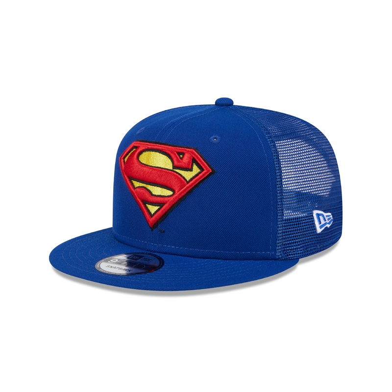 Superman DC Comics New Era Men’s Royal Blue 9Fifty Trucker Snapback