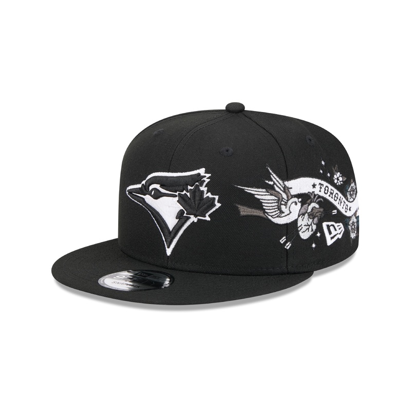 Toronto Blue Jays MLB New Era Men’s Black 9Fifty City Art Snapback