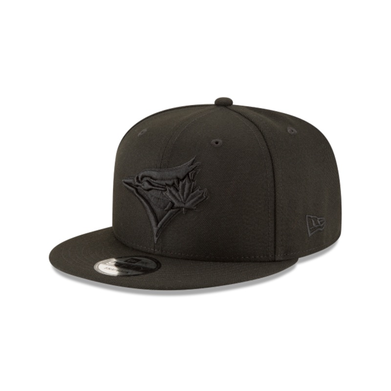 Toronto Blue Jays MLB New Era Men’s Black on Black 9Fifty Snapback