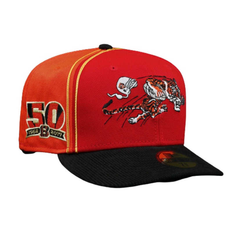 New Era Cincinnati Bengals ‘Cheetos Crunchy’ 50th Anniversary 59FIFTY Fitted Hat