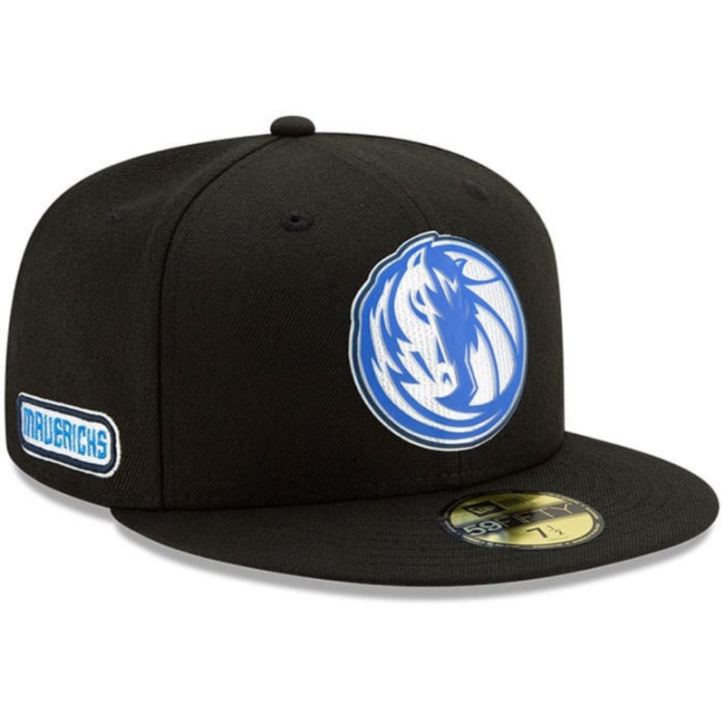 New Era Dallas Mavericks Black Back Half Series 59FIFTY Fitted Hat