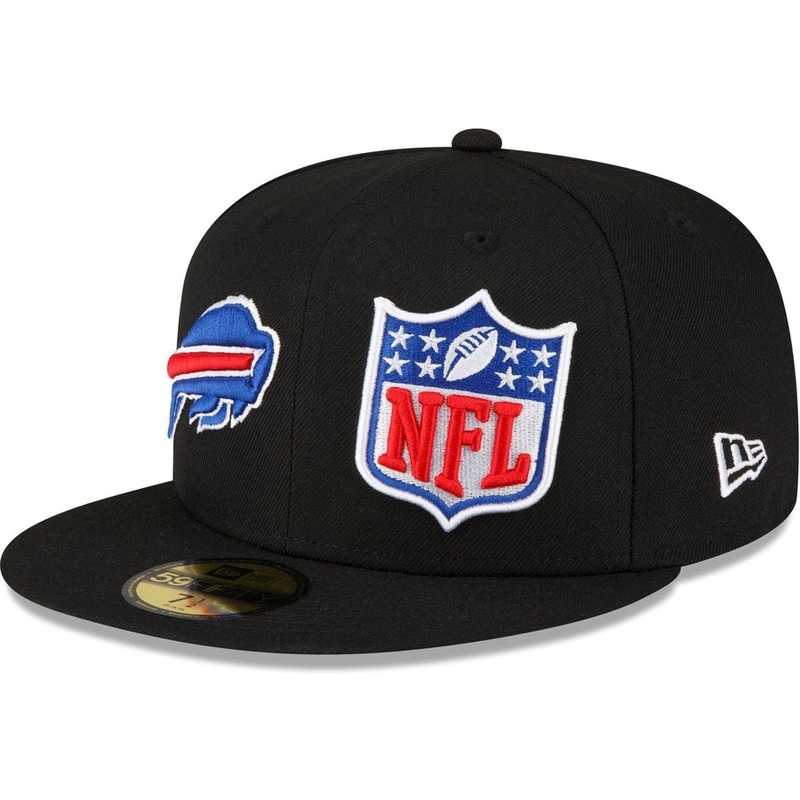 New Era Buffalo Bills 2023 Sideline Black 59FIFTY Fitted Hat