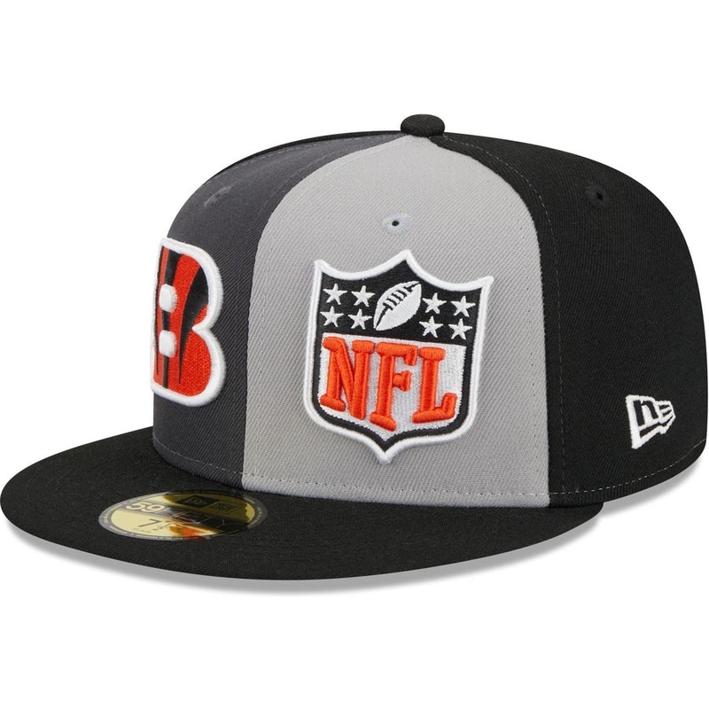 New Era Cincinnati Bengals 2023 Sideline Gray 59FIFTY Fitted Hat
