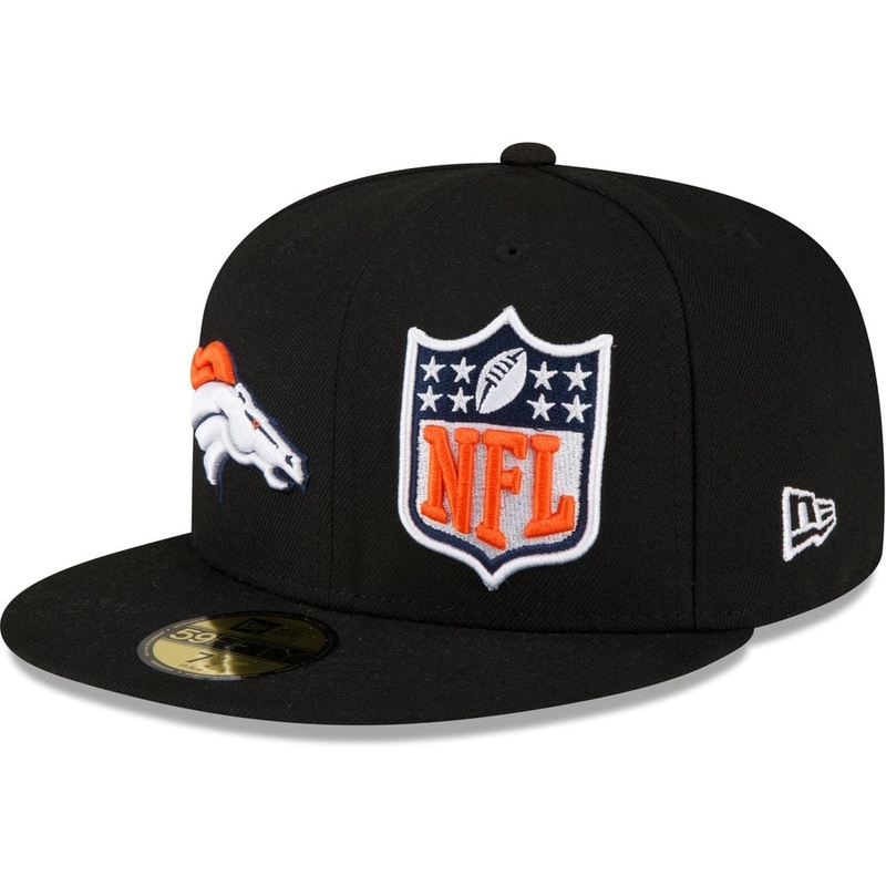 New Era Denver Broncos 2023 Sideline Black 59FIFTY Fitted Hat