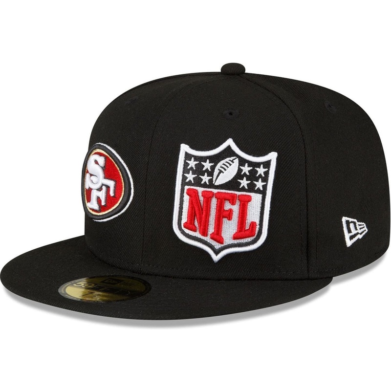 New Era San Francisco 49ers 2023 Sideline Black 59FIFTY Fitted Hat