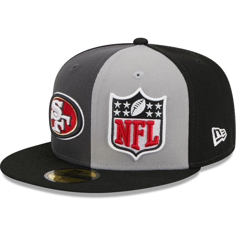 New Era San Francisco 49ers 2023 Sideline Gray 59FIFTY Fitted Hat
