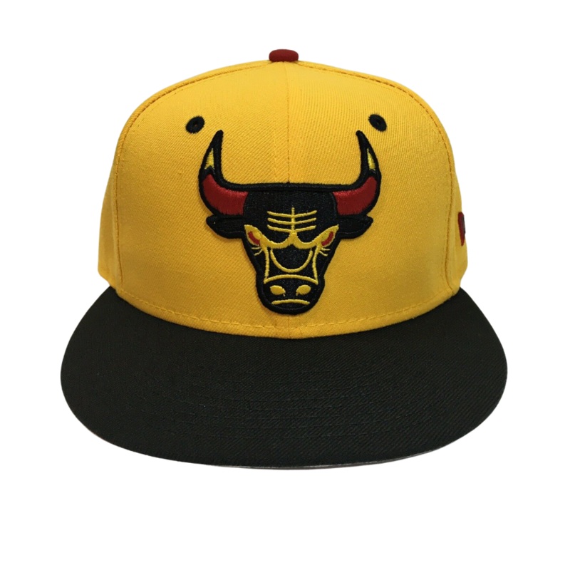 New Era Chicago Bulls Yellow/Red/Black 59FIFTY Fitted Hat