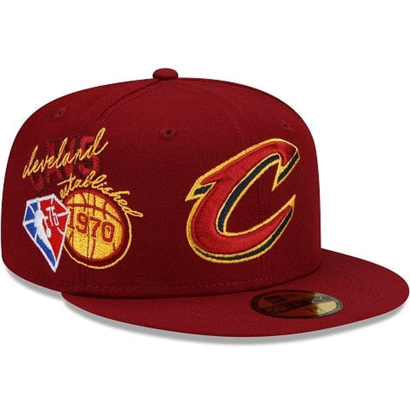 New Era Cleveland Cavaliers Back Half 2022 59FIFTY Fitted Hat