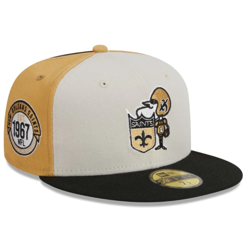New Era New Orleans Saints 2023 Sideline Historic 59FIFTY Fitted Hat