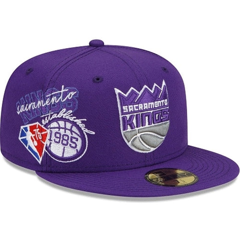 New Era Sacramento Kings Back Half 2022 59FIFTY Fitted Hat