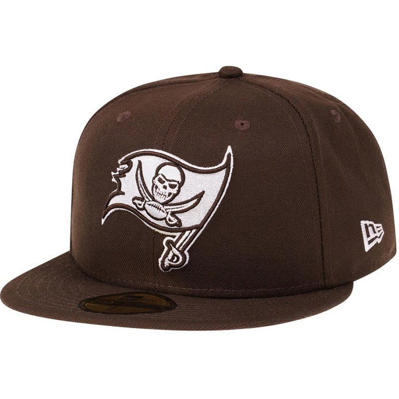 New Era Tampa Bay Buccaneers Coffee/Pink Edition 59FIFTY Fitted Cap