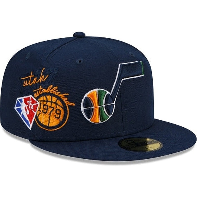 New Era Utah Jazz Back Half 2022 59FIFTY Fitted Hat
