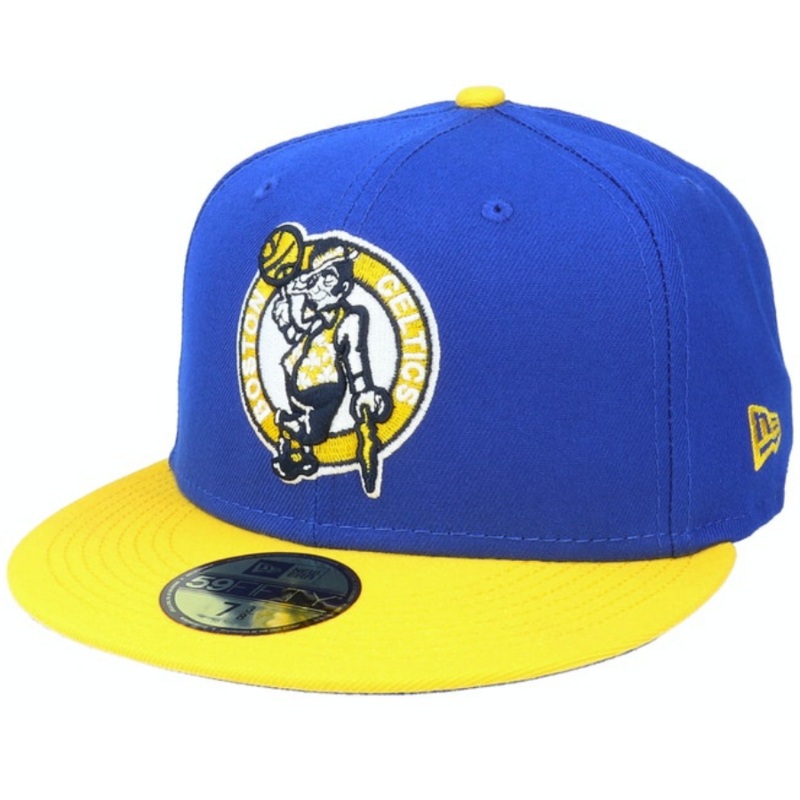 New Era Boston Celtics Royal Blue/Yellow Colorpack 59FIFTY Fitted Hat