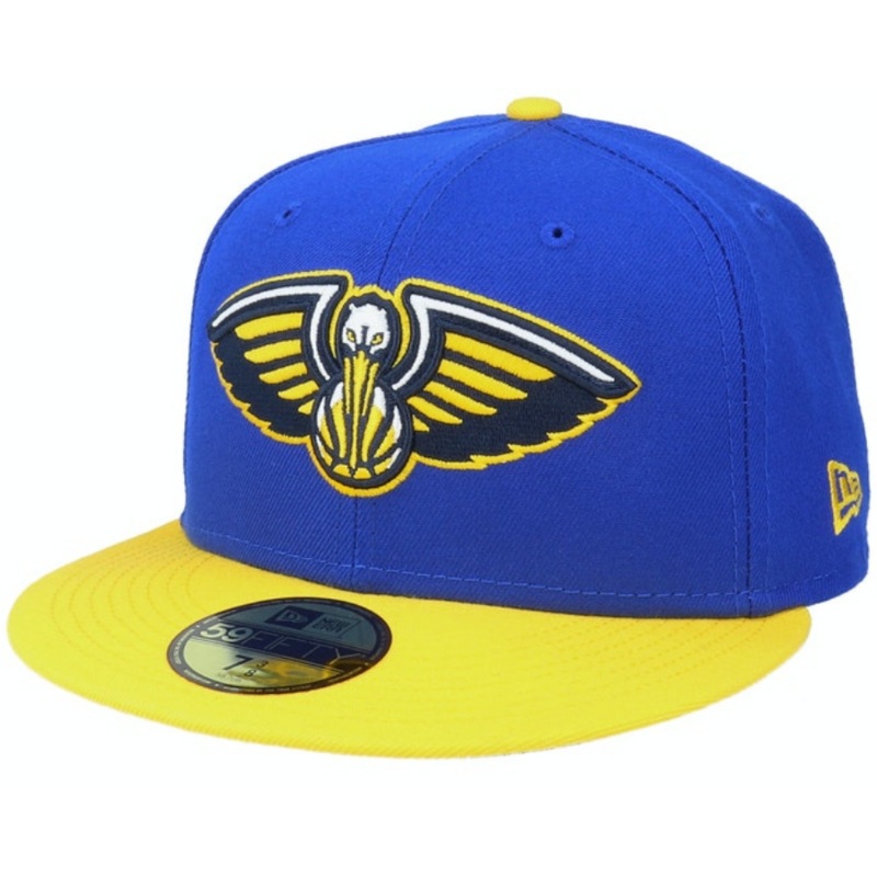 New Era New Orleans Pelicans Royal Blue/Yellow Colorpack 59FIFTY Fitted Hat