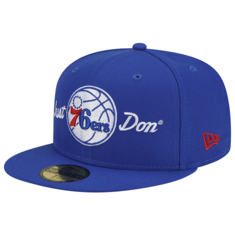 New Era x Just Don Philadelphia 76ers Royal 59FIFTY Fitted Hat