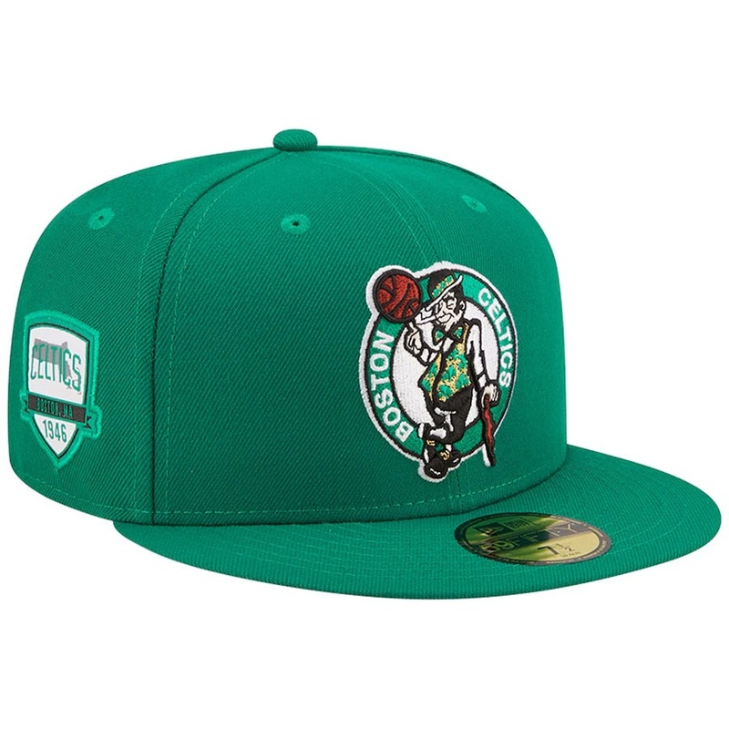 New Era Boston Celtics Kelly Green City Side 59FIFTY Fitted Hat