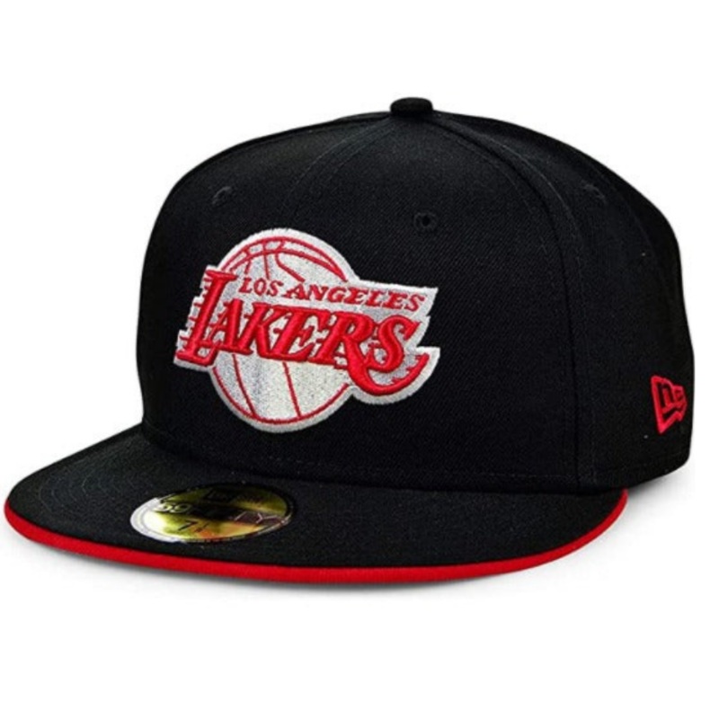 New Era Los Angeles Lakers Black/Red 59FIFTY Fitted Cap