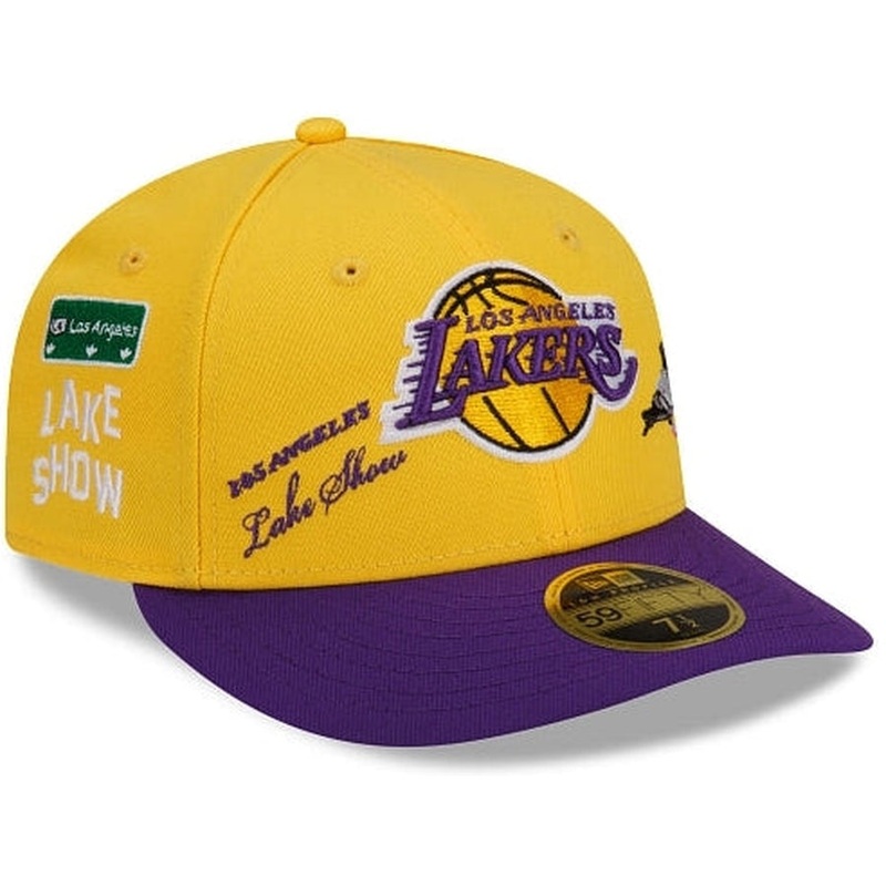 New Era Los Angeles Lakers x Staple 2022 Low Profile 59FIFTY Fitted Hat