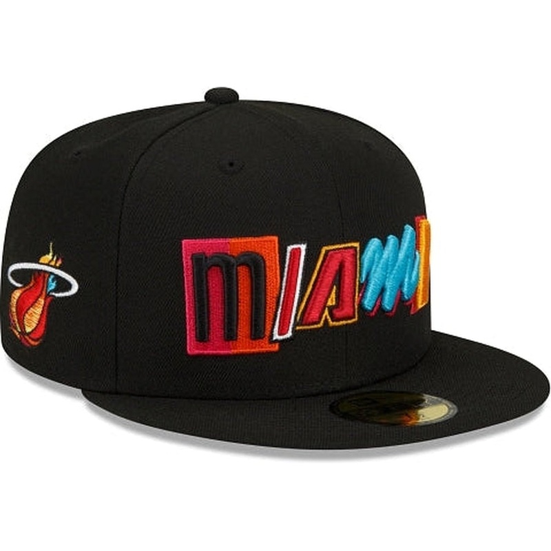 New Era Miami Heat City Edition 2022 59FIFTY Fitted Hat