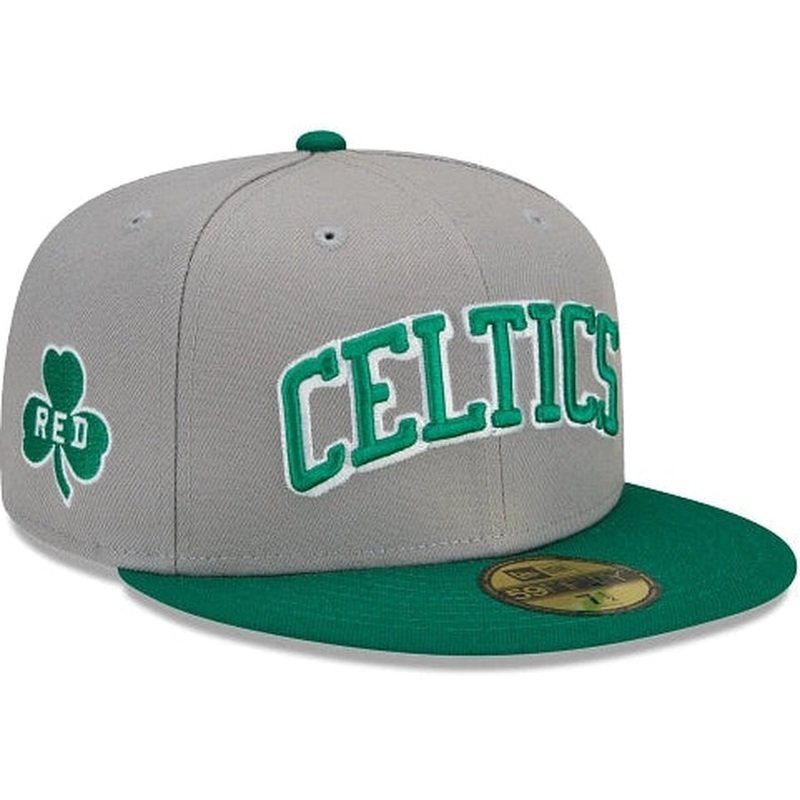 New Era Boston Celtics City Edition Gray 2022 59FIFTY Fitted Hat