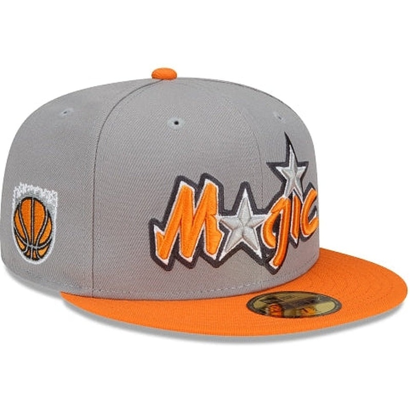 New Era Orlando Magic City Edition Gray 2022 59FIFTY Fitted Hat
