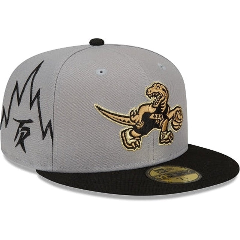New Era Toronto Raptors City Edition Gray 2022 59FIFTY Fitted Hat
