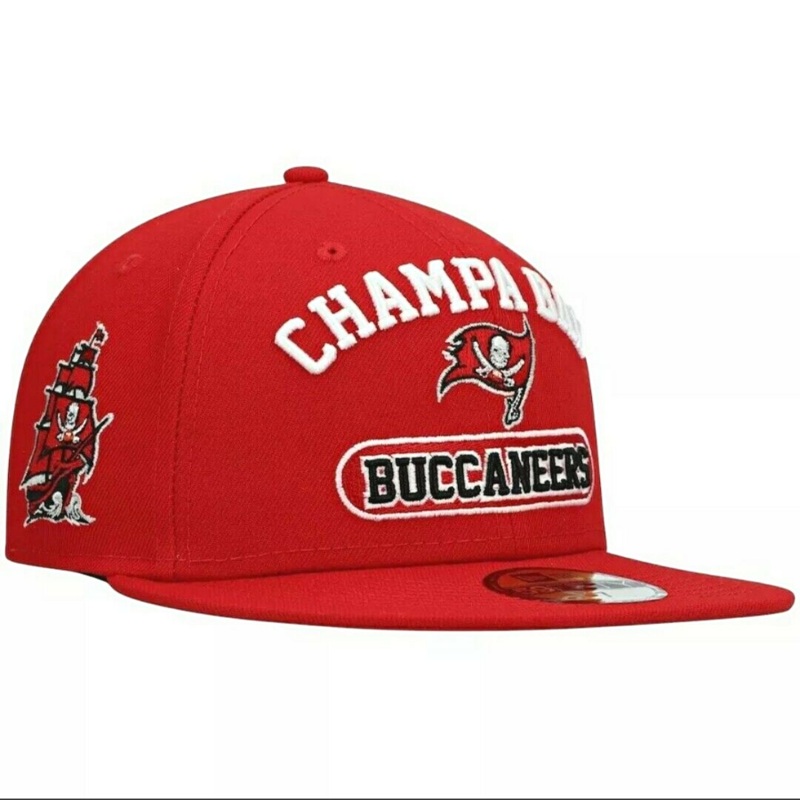 New Era Champa Bay Buccaneers Red 59FIFTY Fitted Hat