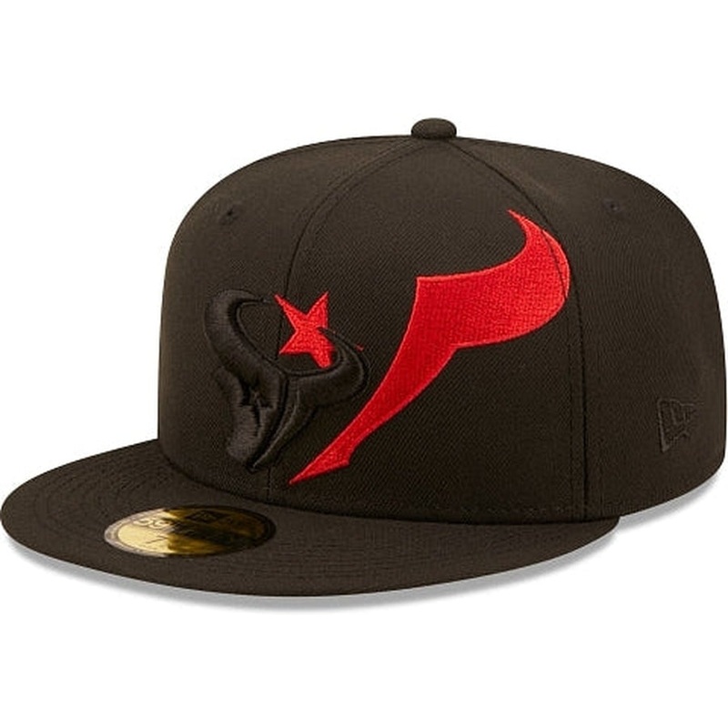 New Era Houston Texans Logo Feature 2022 59FIFTY  Fitted Hat