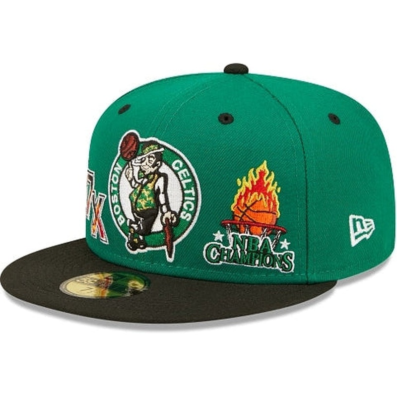 New Era Boston Celtics Fire 2022 59FIFTY Fitted Hat