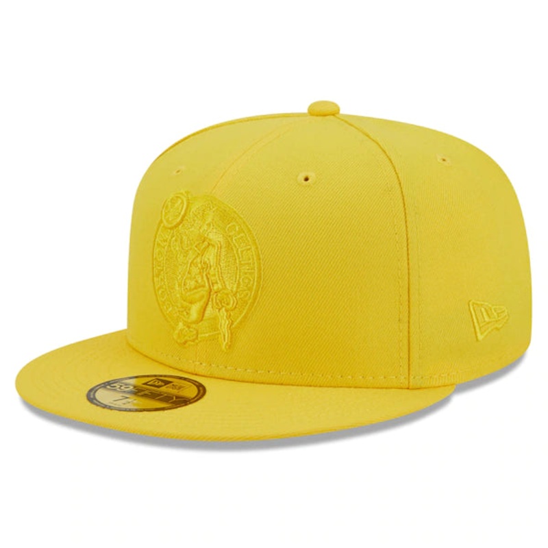 New Era  Boston Celtics Color Pack 59FIFTY Fitted Hat – Yellow