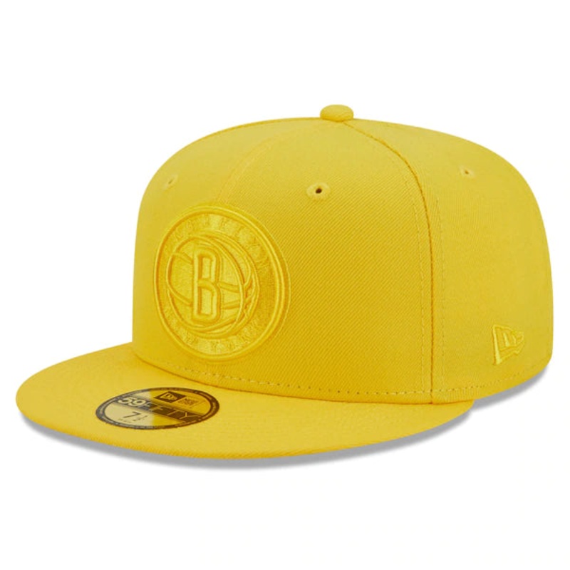 New Era  Brooklyn Nets Color Pack 59FIFTY Fitted Hat – Yellow
